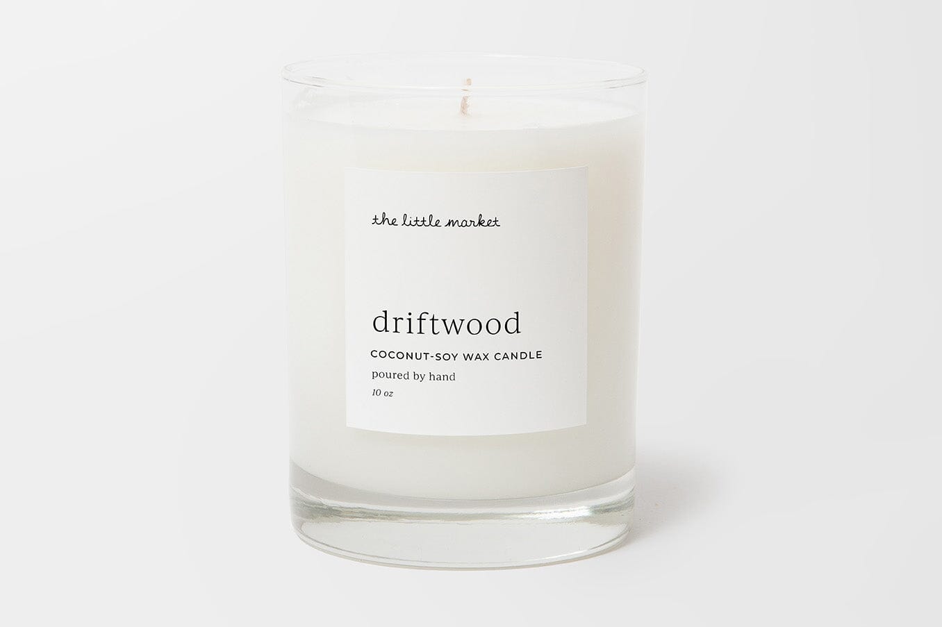 The Little Market I Driftwood Handmade Scented Candle I Soy Coco