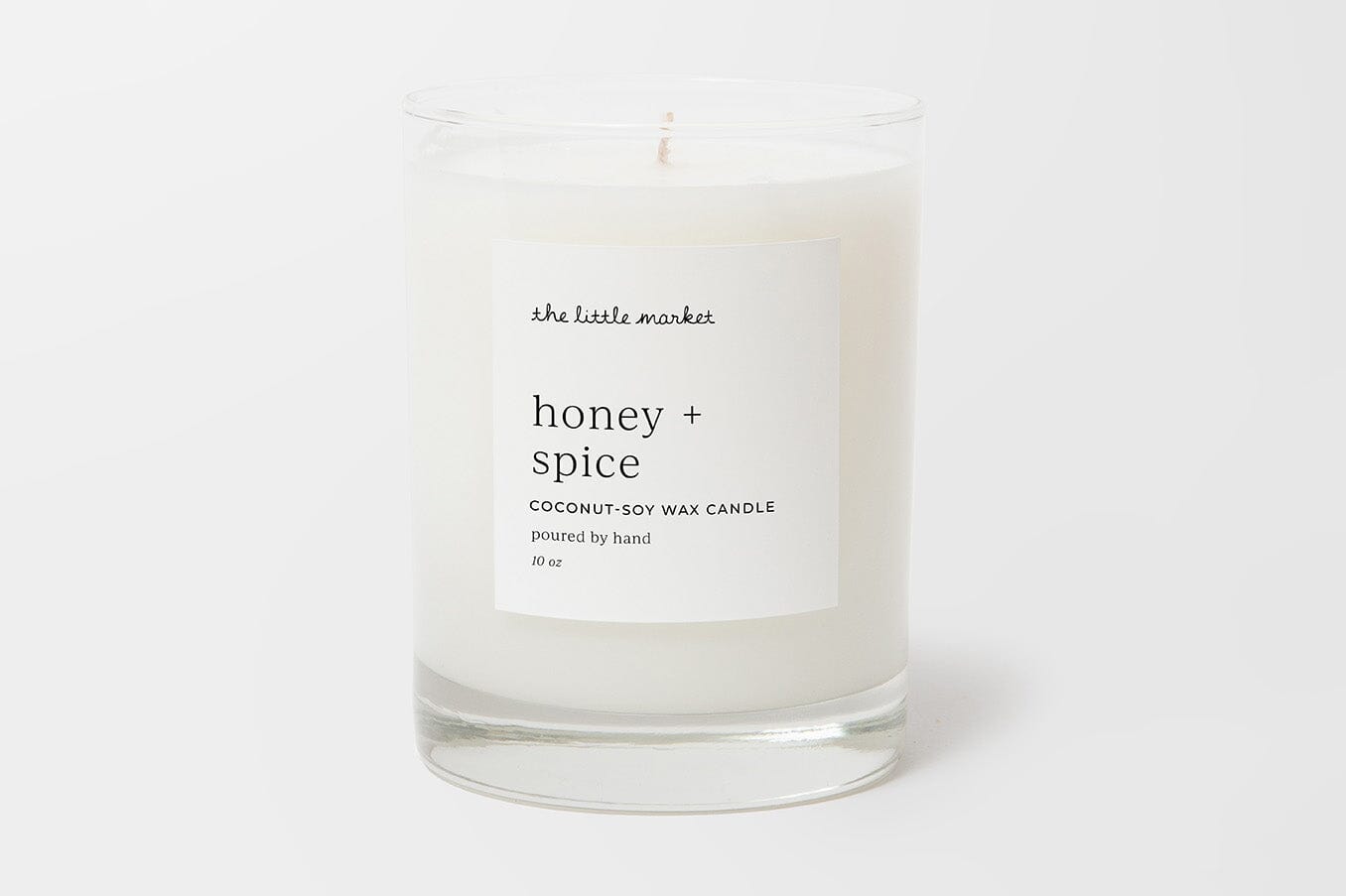 The Little Market I Honey & Spice Handmade Scented Candle I Soy Coco Wax -  Prosperity Candle Wholesale