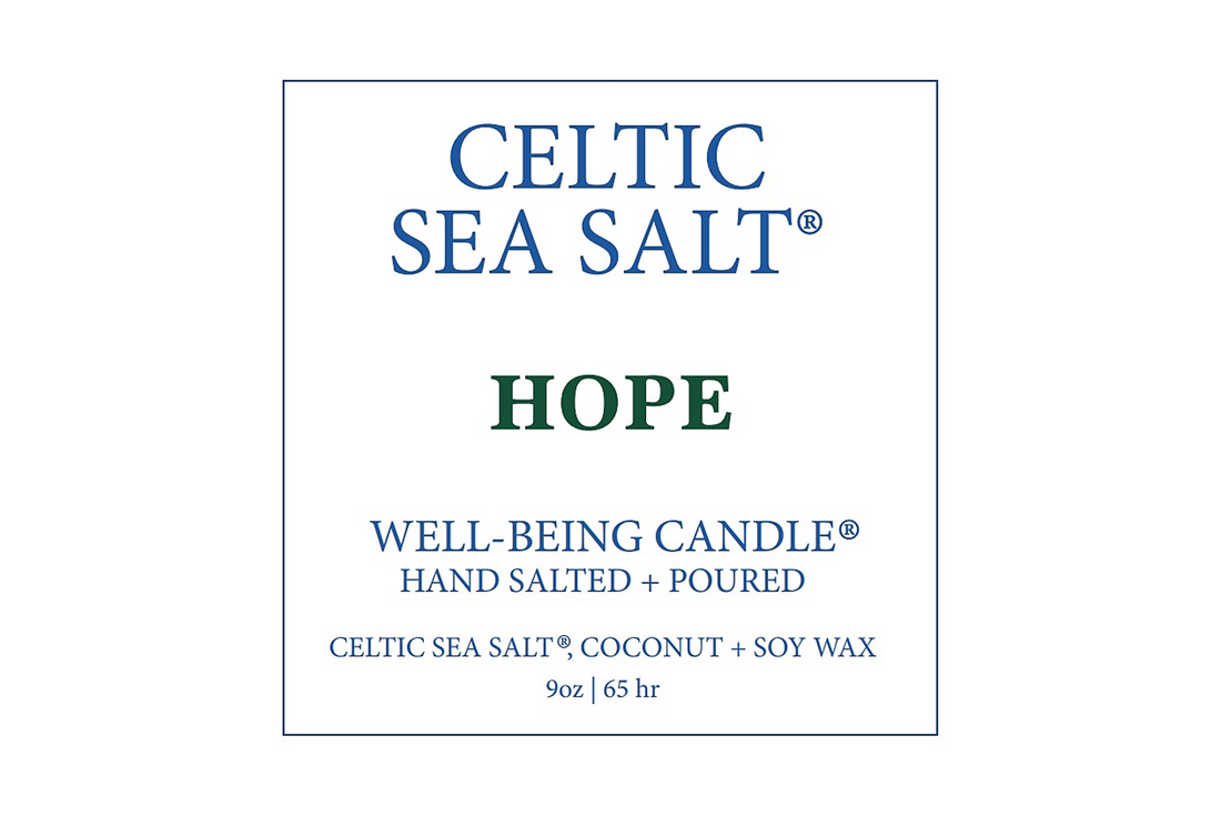 Celtic Sea Salt HOPE Candle