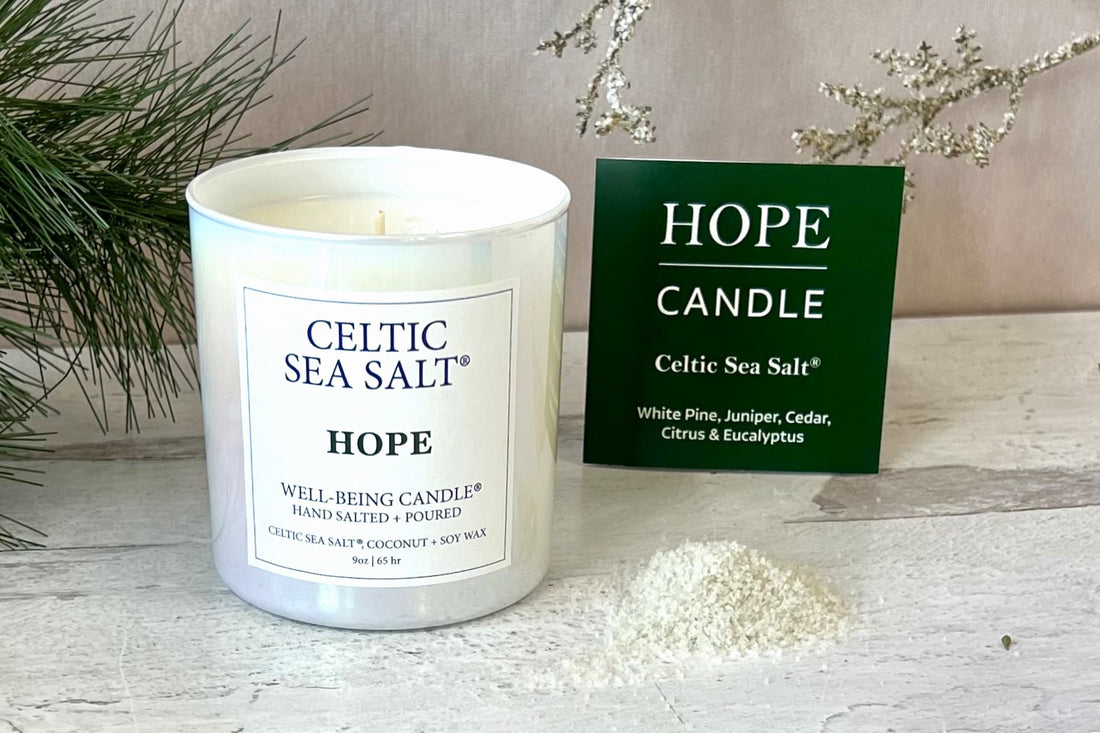 Celtic Sea Salt HOPE Candle