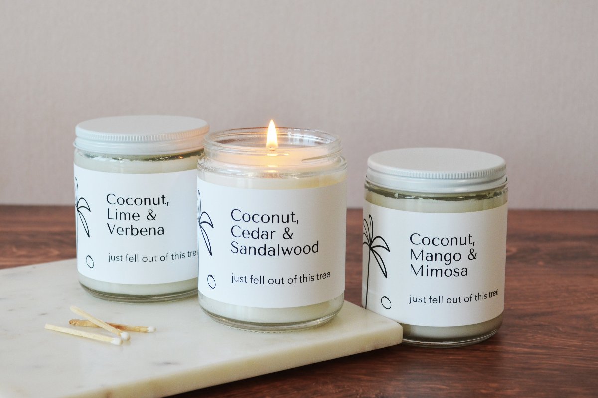 Coconut Tree Candles