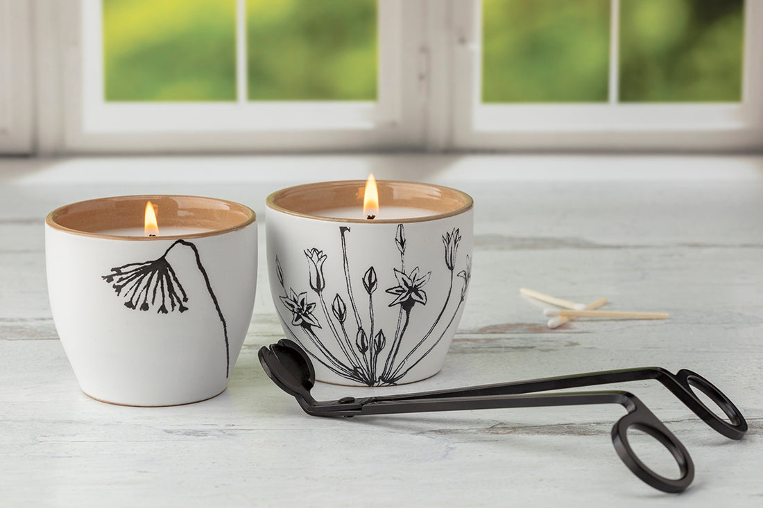 Windowsill Candle Gift Set