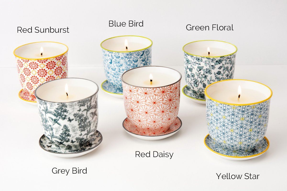 Buy Cute Elegant Ceramic Jar Candle